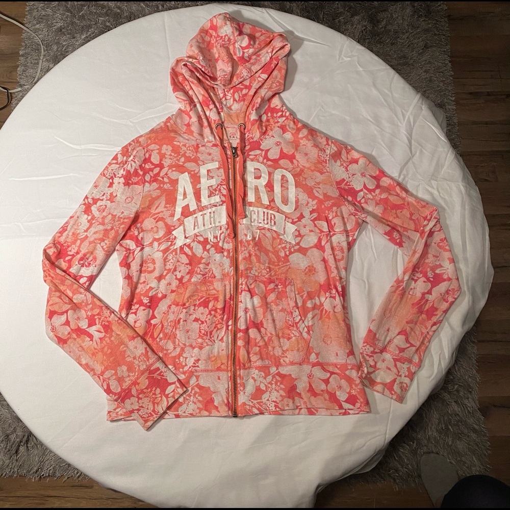 Aeropostale Hawaiian Floral Sweatshirt